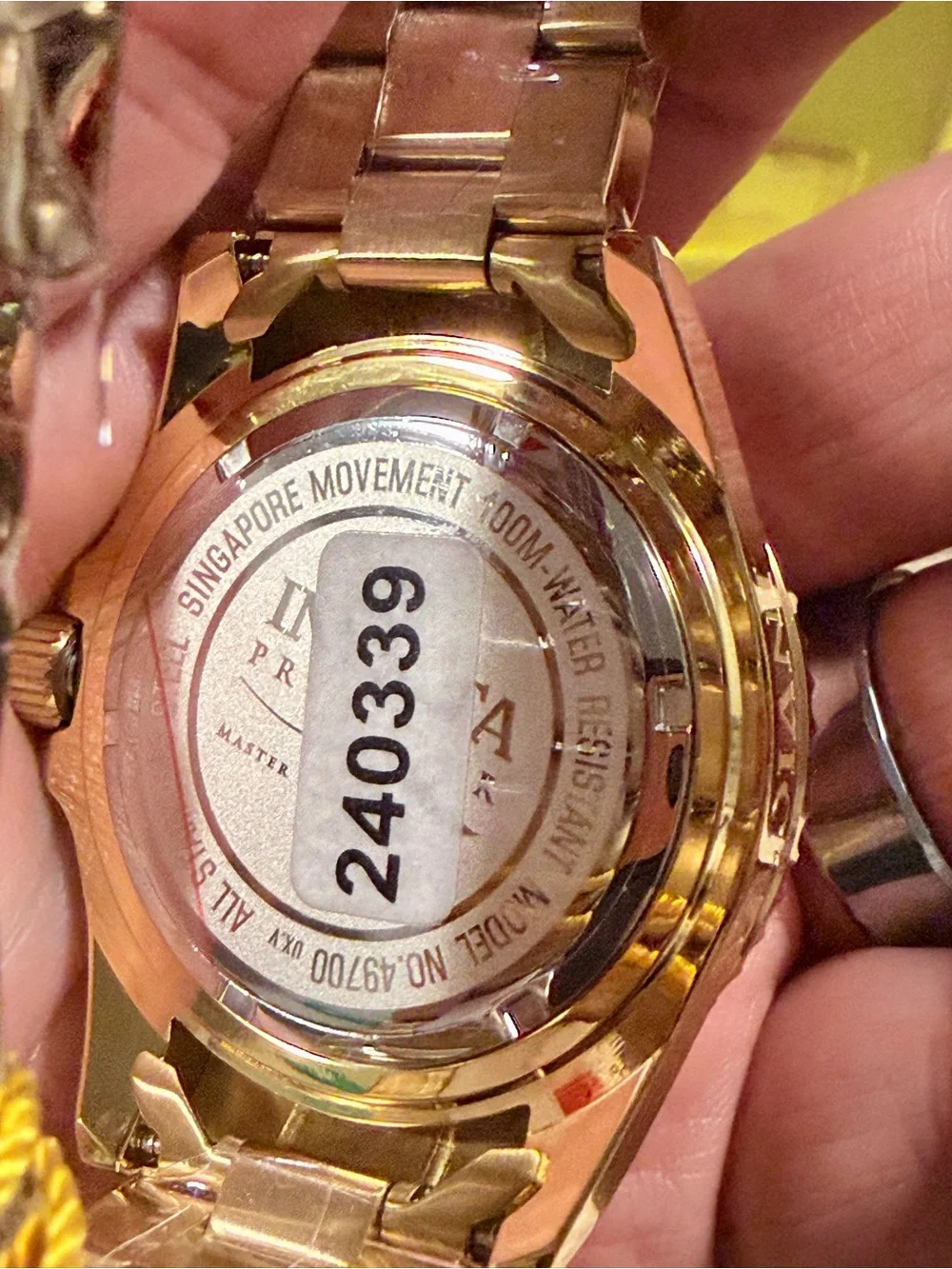 The Invicta Pro Diver 